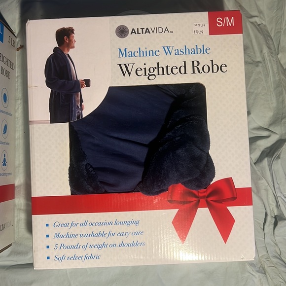 ALTAVIDA 5lb weighted robe size small and Large NWT - Picture 3 of 7